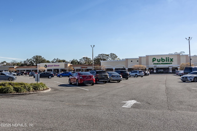 view of vehicle parking