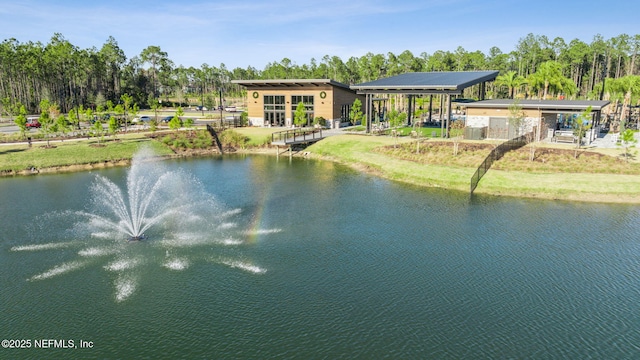 property view of water