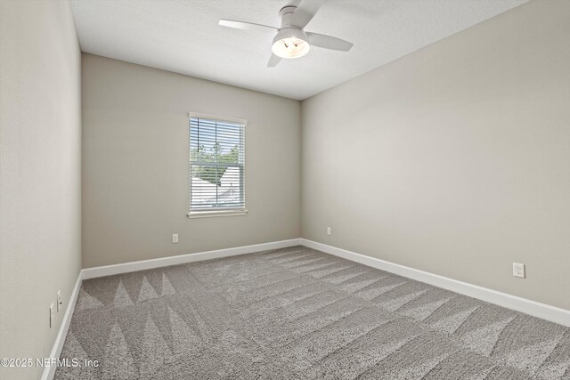 321 Marquesa Cir, Saint Johns, FL 32259 - empty room with carpet flooring, a ceiling fan, and baseboards