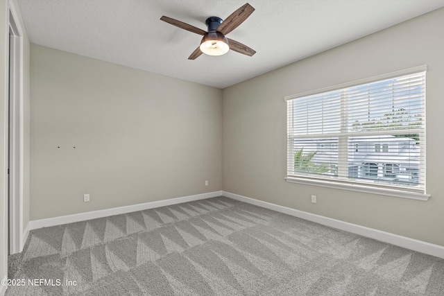 321 Marquesa Cir, Saint Johns, FL 32259 - empty room with a ceiling fan, carpet flooring, and baseboards