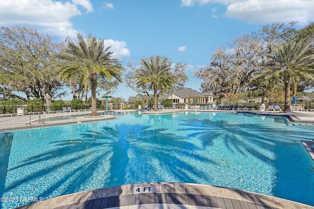 view of swimming pool