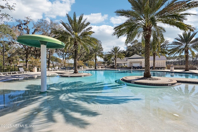 view of swimming pool