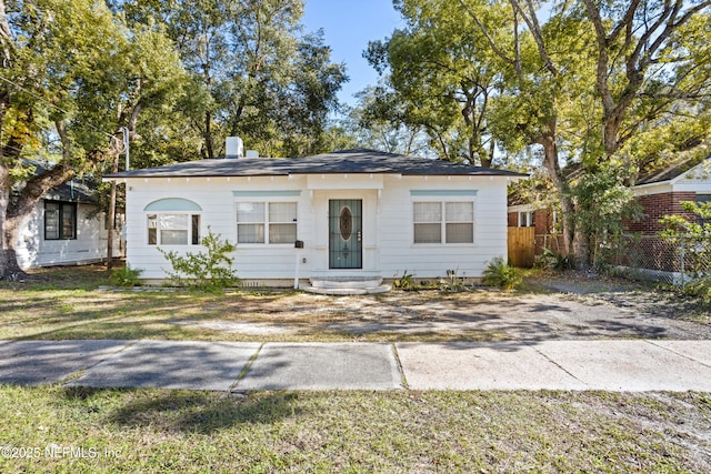 view of ranch-style house