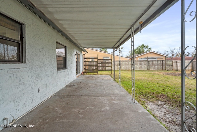 view of patio