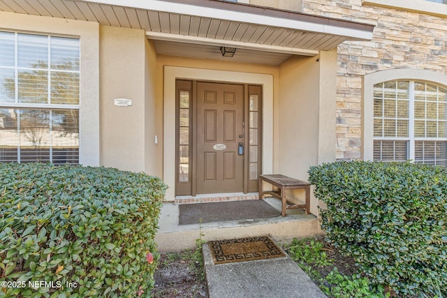 view of entrance to property