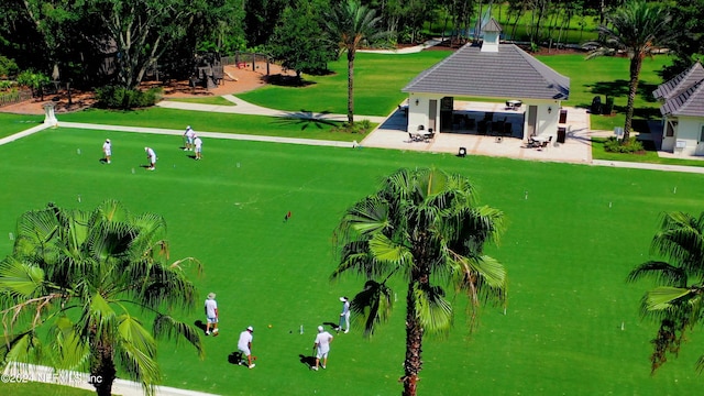 view of property's community featuring a gazebo