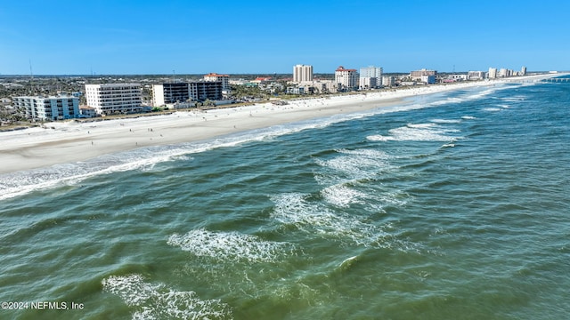 water view with a beach view