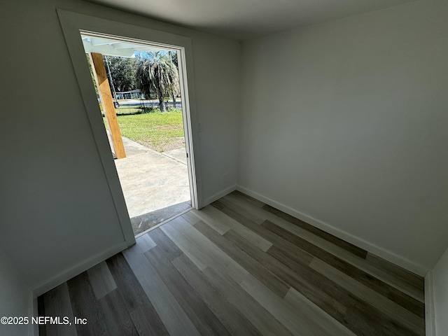 interior space featuring light hardwood / wood-style flooring