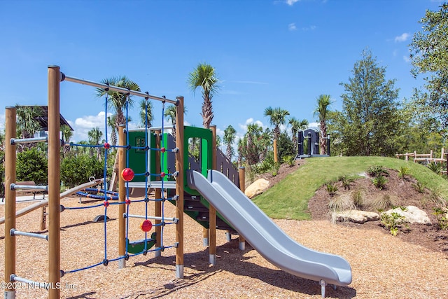 view of community playground