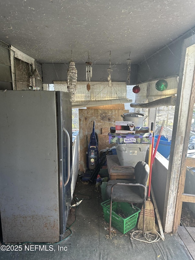 interior space featuring washer / clothes dryer