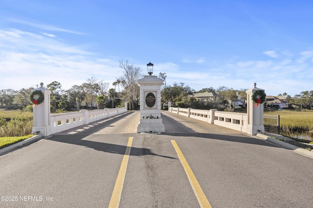 view of road