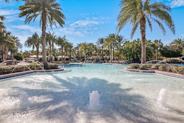 view of swimming pool