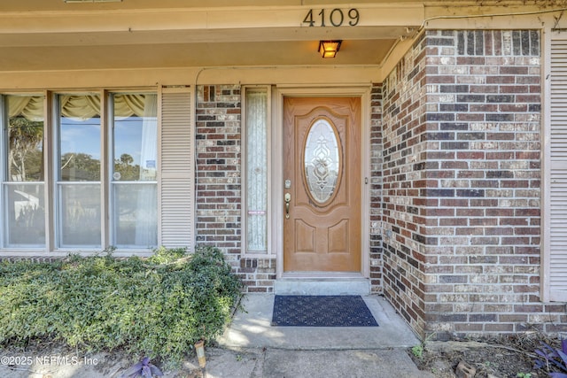 view of entrance to property