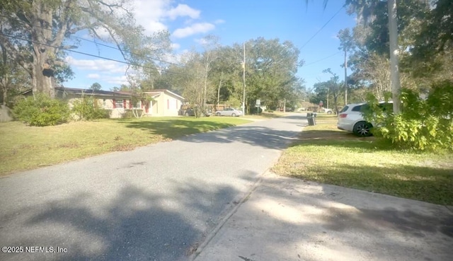 view of road