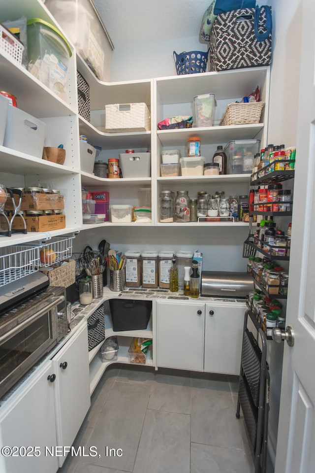 view of pantry