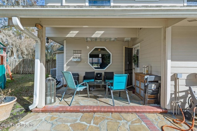 view of patio