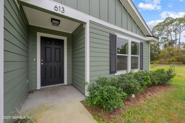 view of entrance to property