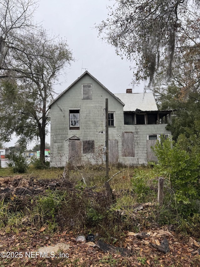 view of back of house