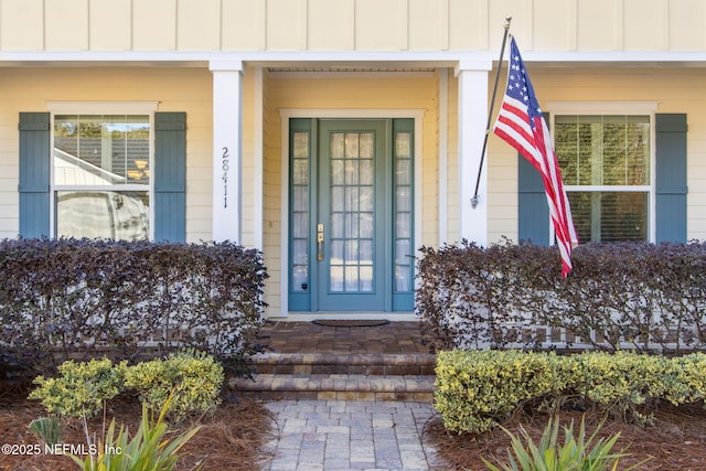 view of property entrance