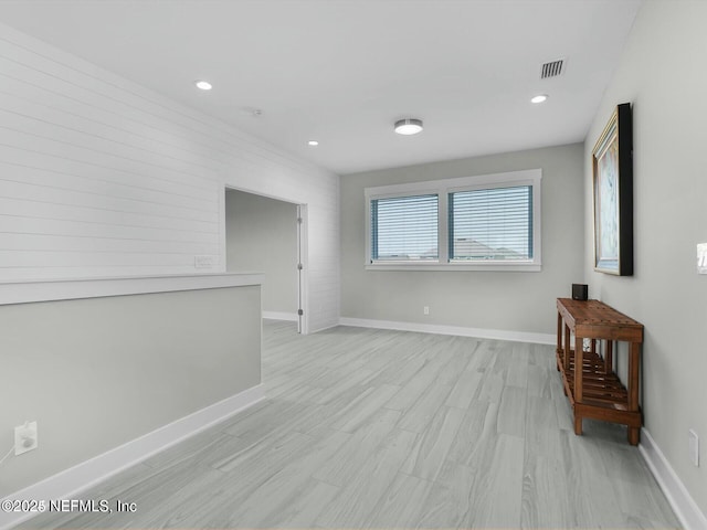 living room featuring light hardwood / wood-style flooring