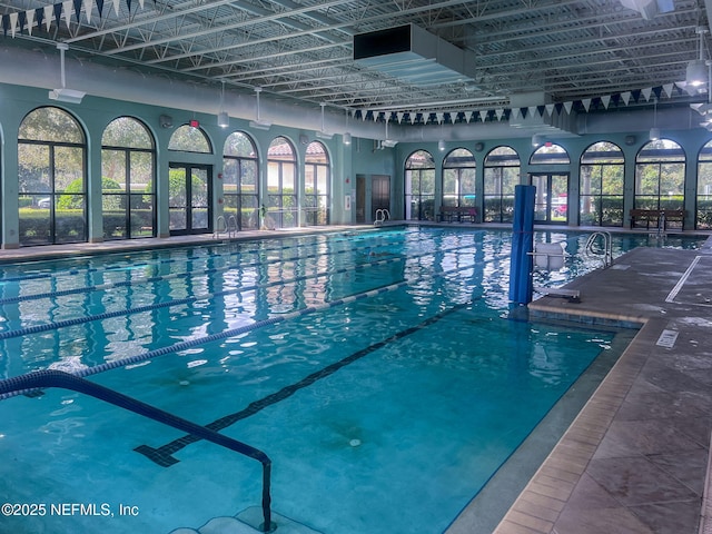 view of pool