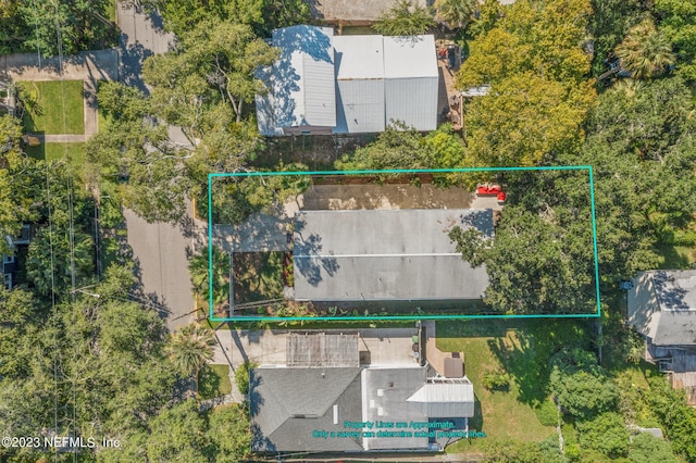 14 Ballard Ave, Saint Augustine, FL 32084 - view of property location with property boundaries highlighted
