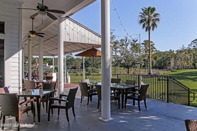 view of patio / terrace