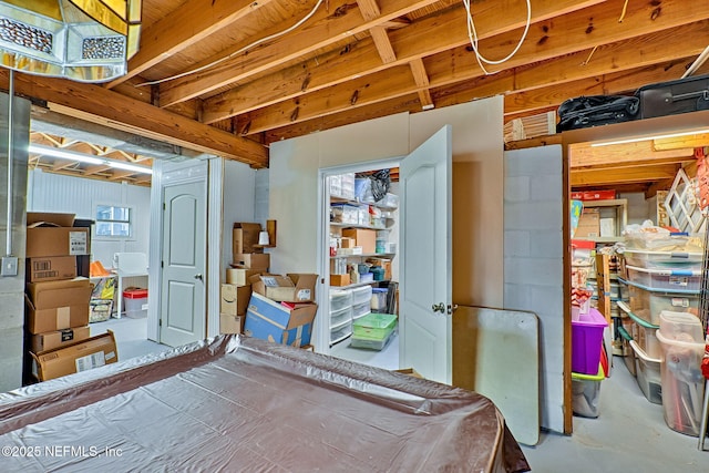 basement featuring pool table