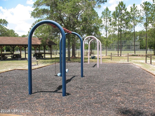 view of playground