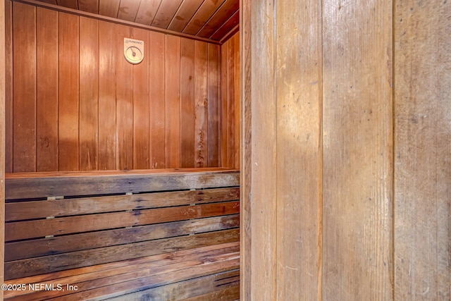 view of sauna / steam room