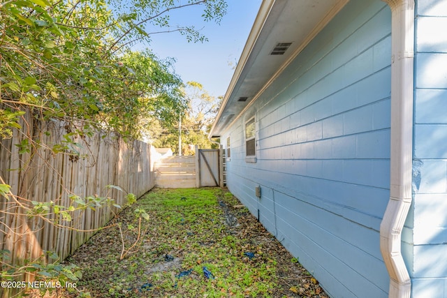 view of side of property