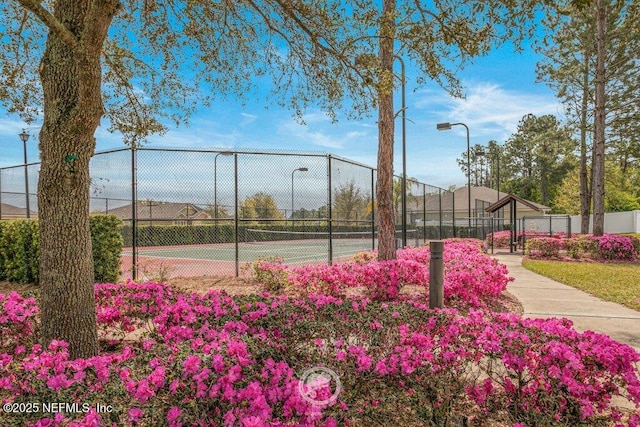 view of sport court