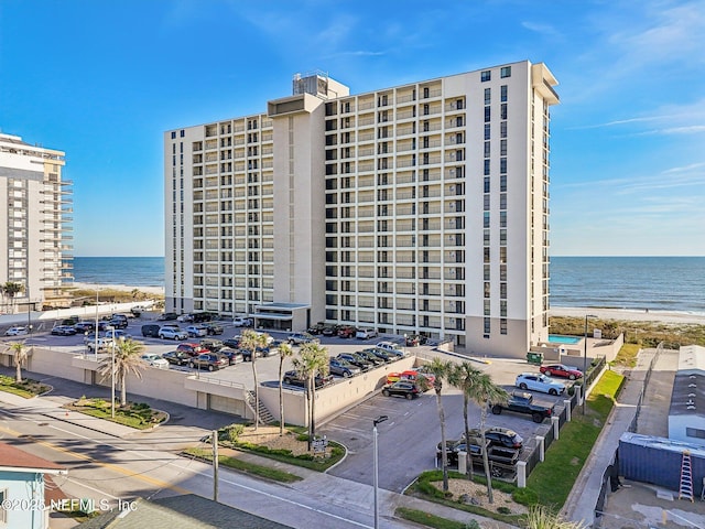 view of property featuring a water view