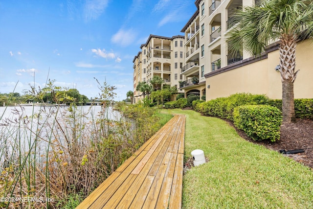 surrounding community featuring a yard