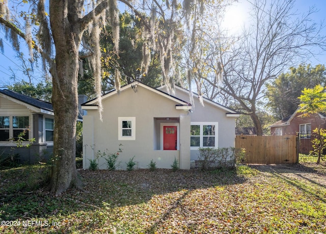 view of ranch-style home