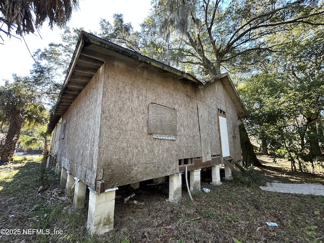 view of side of home