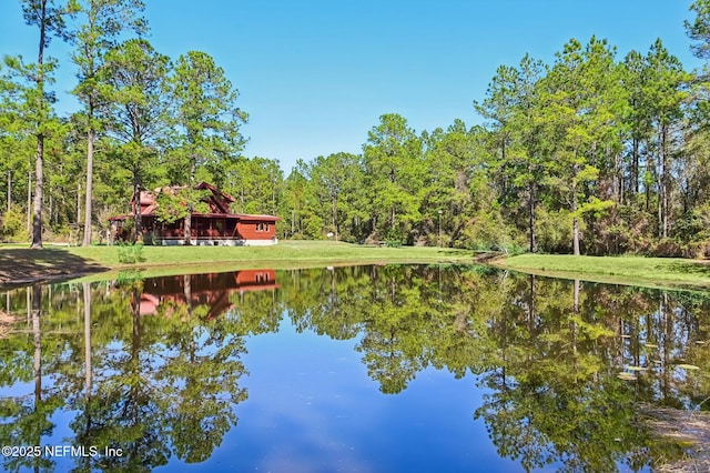 property view of water