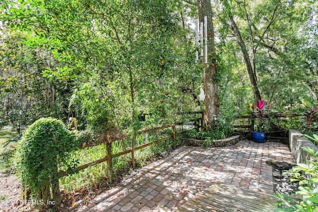 view of patio