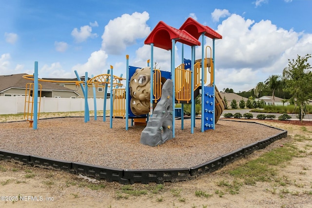 view of play area