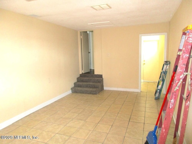 view of unfurnished living room