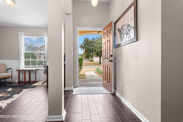 view of entrance foyer