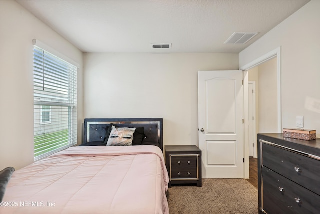 bedroom featuring carpet floors