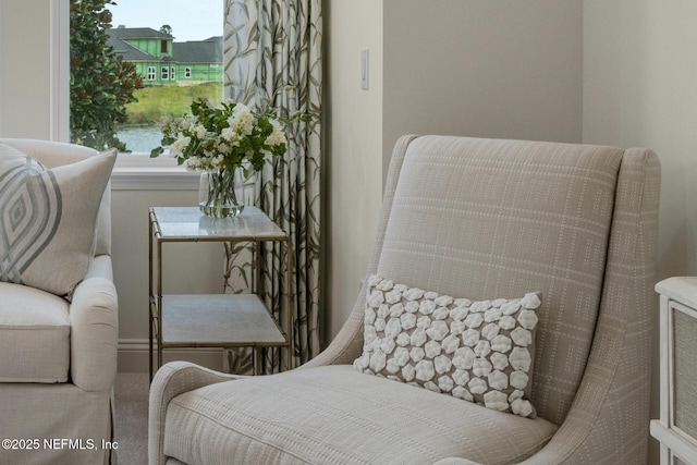 view of sitting room