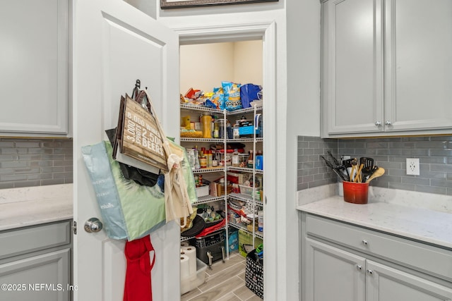 view of pantry