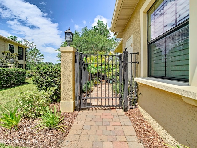 view of gate