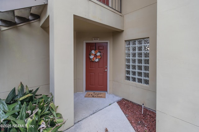 view of property entrance