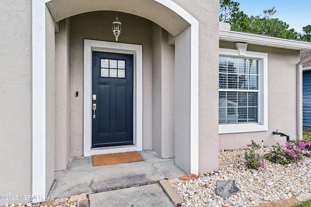 view of property entrance