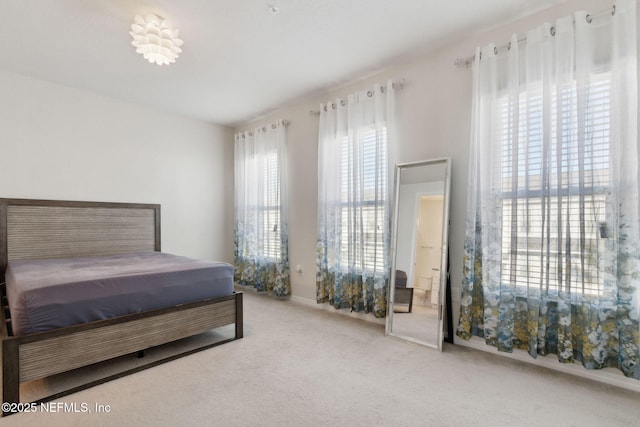 bedroom featuring carpet floors