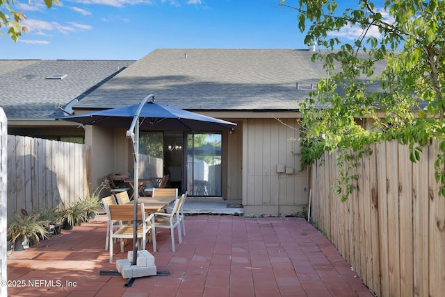 view of patio