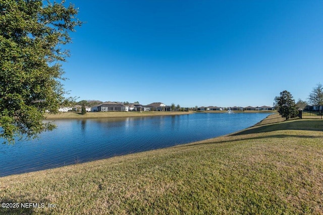 property view of water